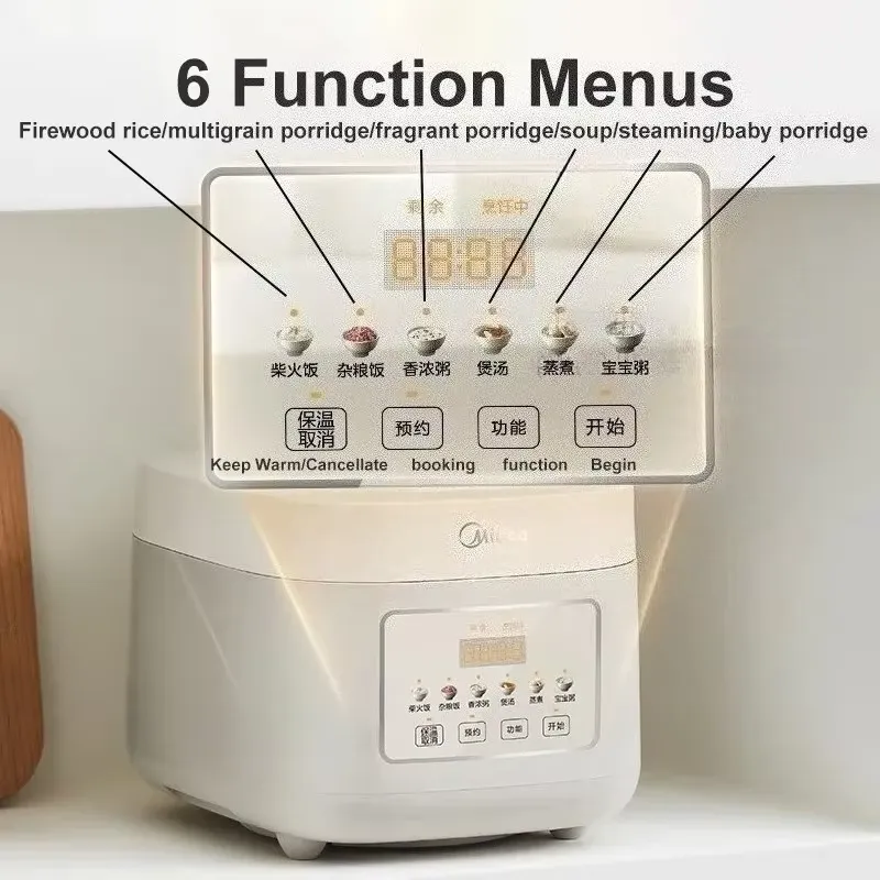 Midea Healthy Rice Cooker 3L N - Rice Cooker recension och pris