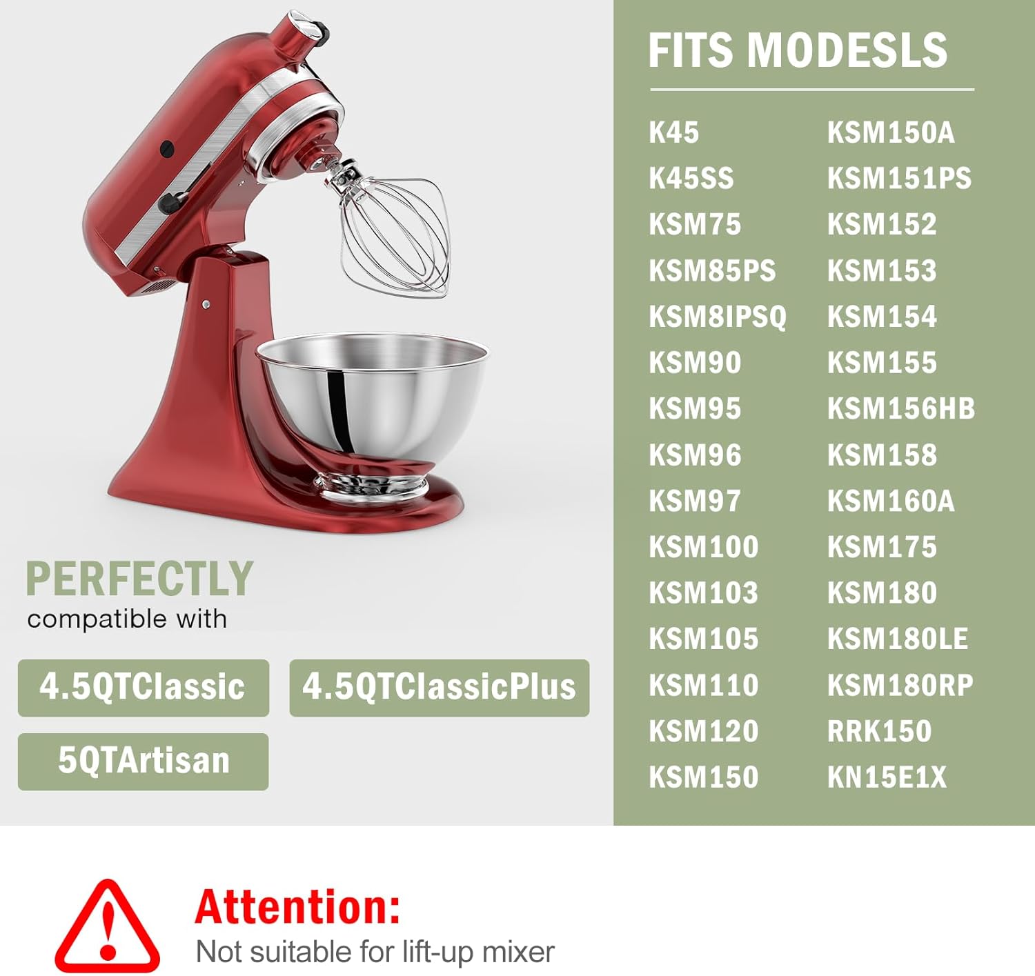 3-Quart Stainless Steel Bowl f - Stand Mixer recension och pris
