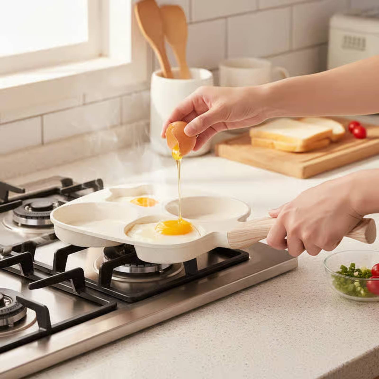 Non-Stick Breakfast Pan Long-L - Induction Cooker recension och pris