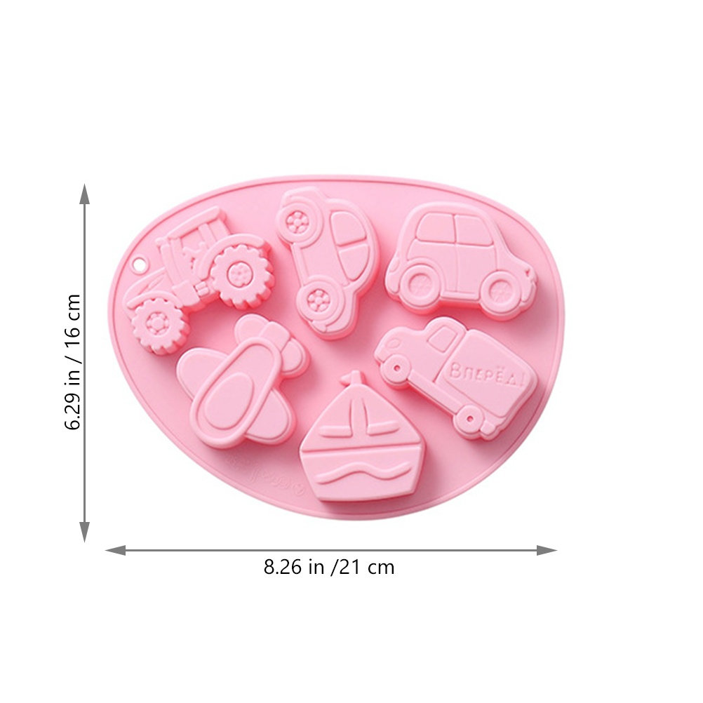 2Pcs 3D Silicone Vehicle Choco - Microwave Oven recension och pris