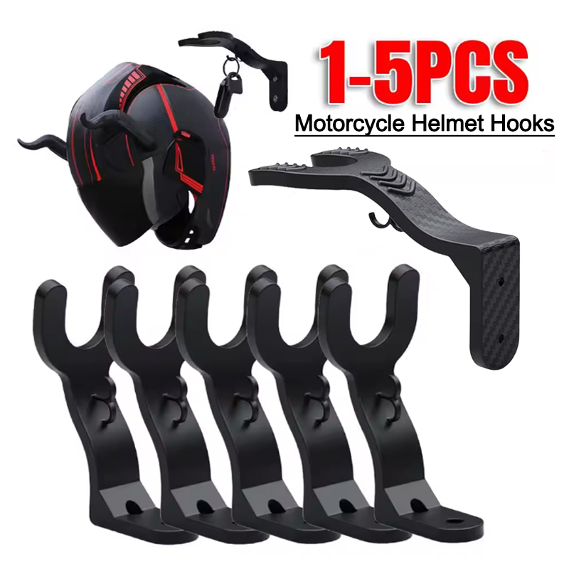 1-5pcs Motorcycle Helmet Hook  - Kitchen Appliances Cabinet recension och pris