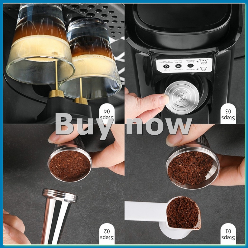 Reusable Refillable Coffee Cap - Coffee Maker recension och pris