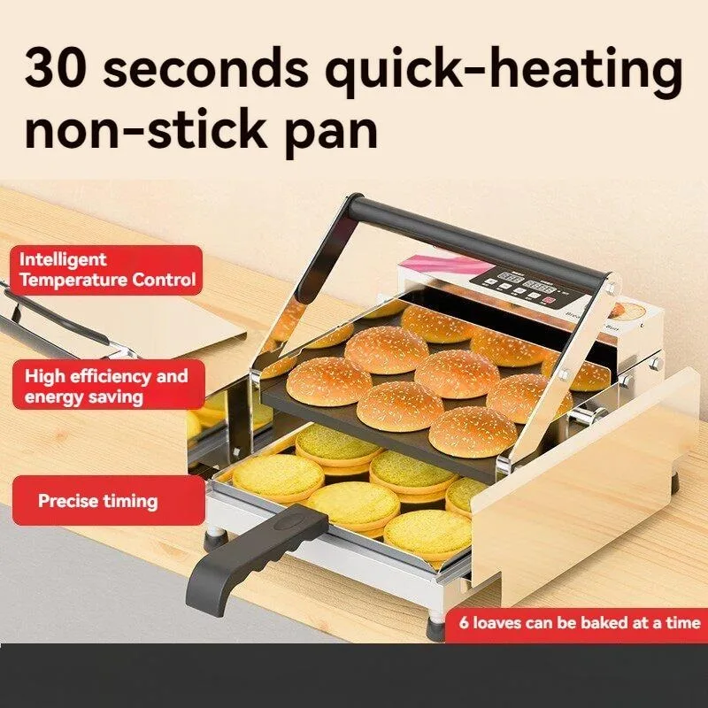 Commercial Double-layer Automa - Toaster recension och pris