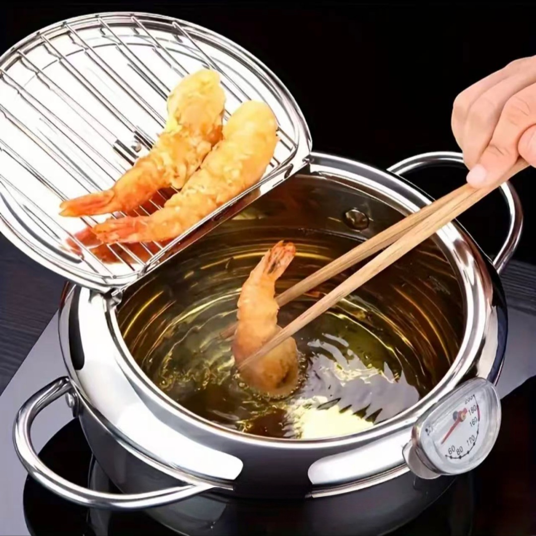 Stainless Steel Frying Pan wit - Induction Cooker recension och pris