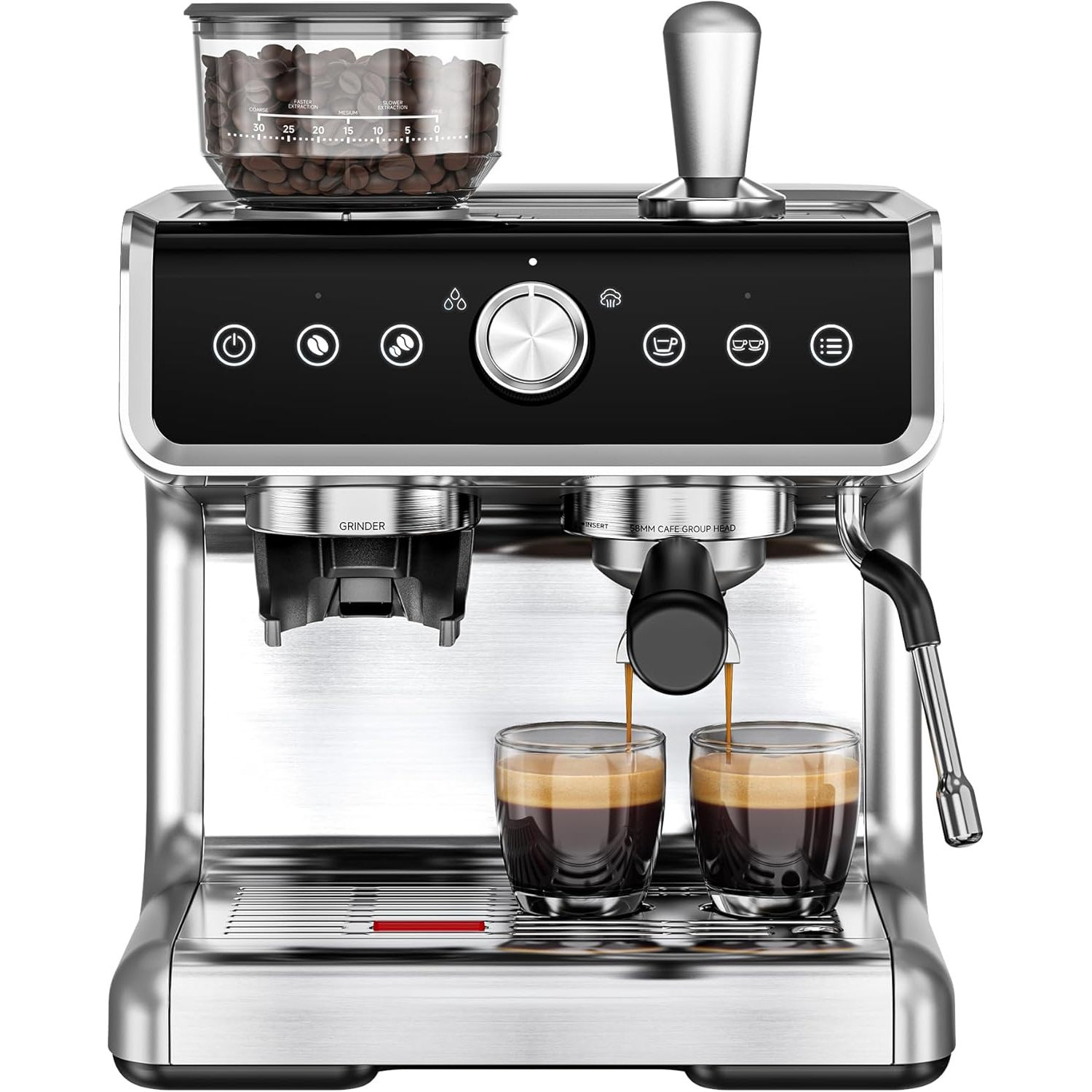 EUHOMY Electric Espresso Machi - Coffee Maker recension och pris