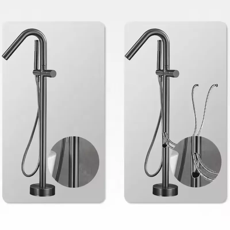 Copper Freestanding Bath Showe - Stand Mixer recension och pris
